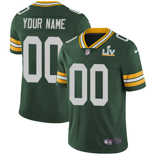 Mens Green Bay Packers Green ACTIVE PLAYER 2021 Super Bowl LV Limited Stitched NFL Jersey