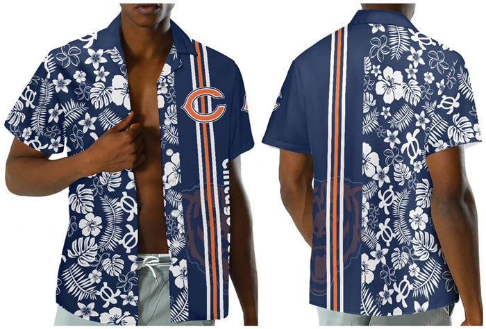 Mens Chicago Bears Navy Blue Jersey