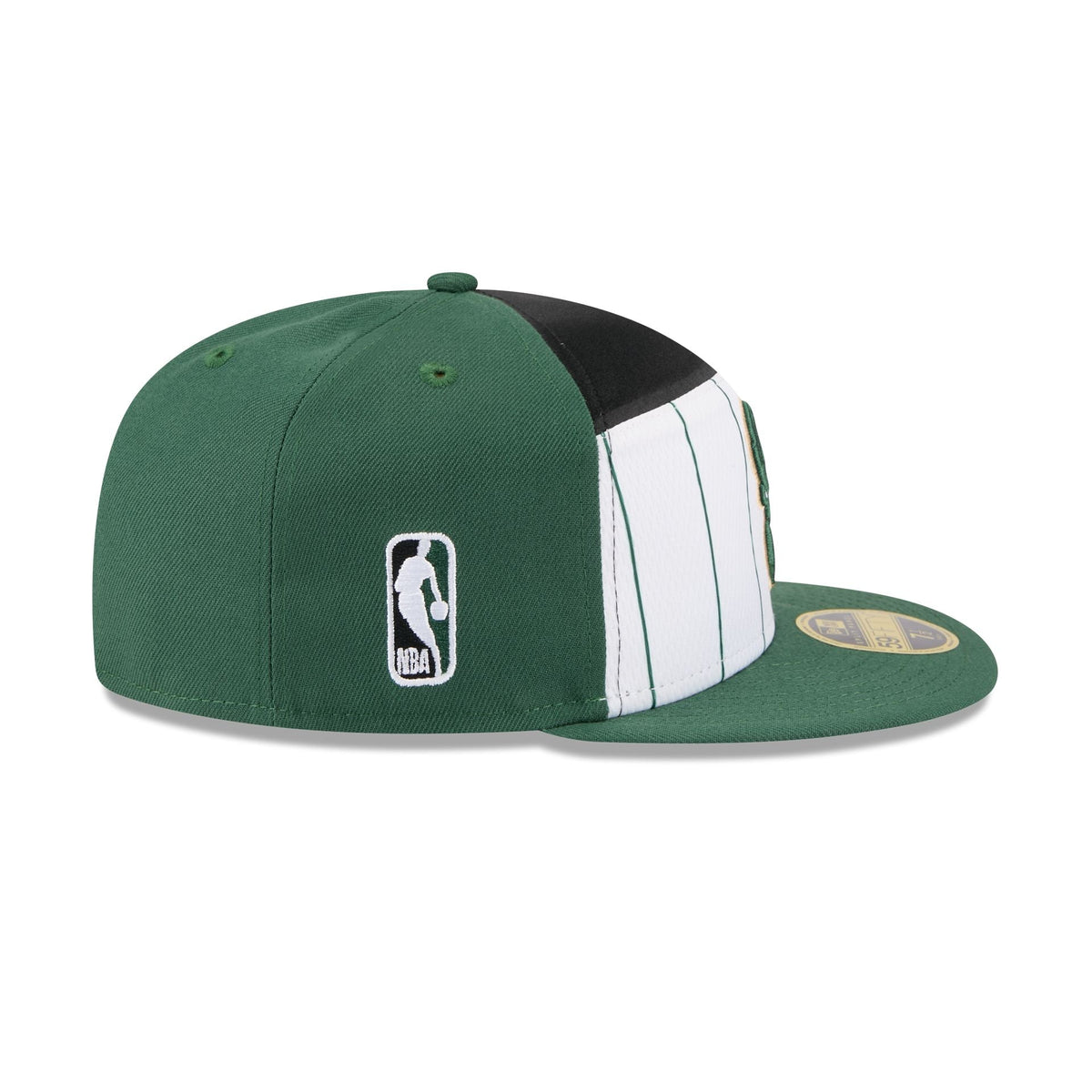 Milwaukee Bucks 2025 Tip-Off Split Panel 59FIFTY Fitted Hat