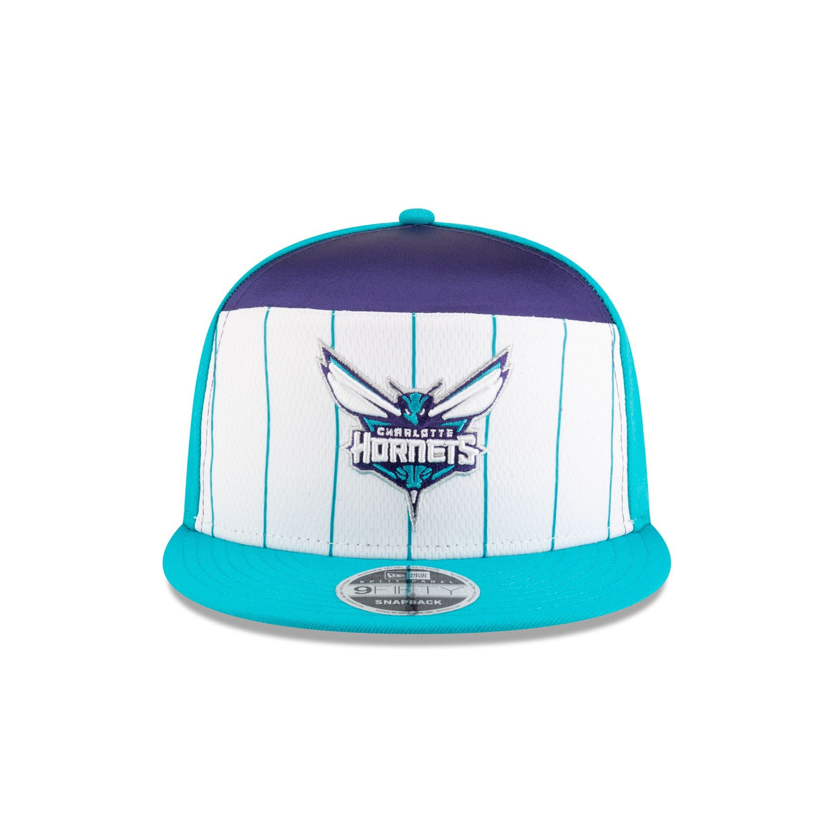 Charlotte Hornets 2025 Tip-Off Split Panel 9FIFTY Snapback Hat