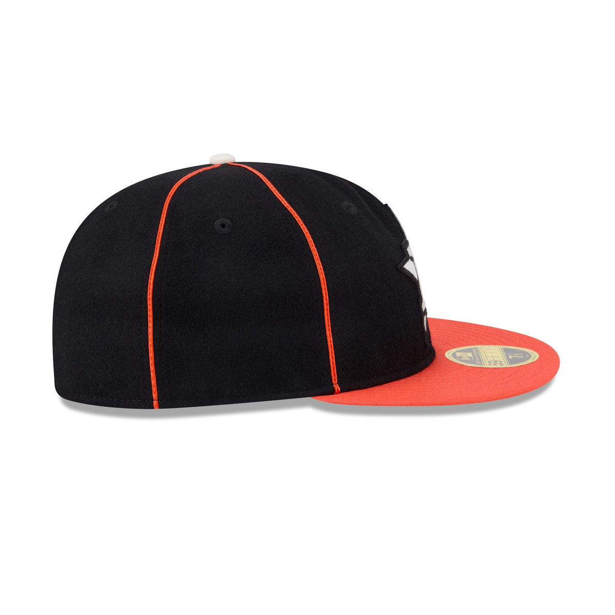 Houston Astros Felt Logo Retro Crown 59FIFTY Fitted Hat