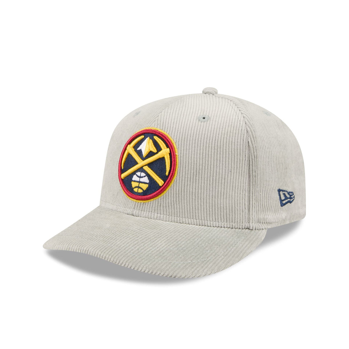 Denver Nuggets Light Gray Corduroy 59FIFTY Fitted Hat