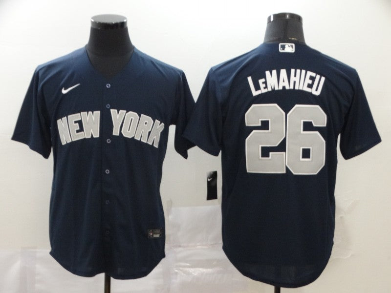 Men's New York Yankees DJ LeMahieu #26 Navy Jersey