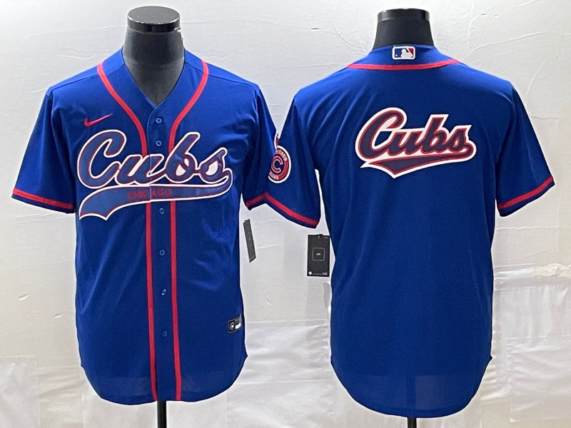 Men's Chicago Cubs Blue Jersey