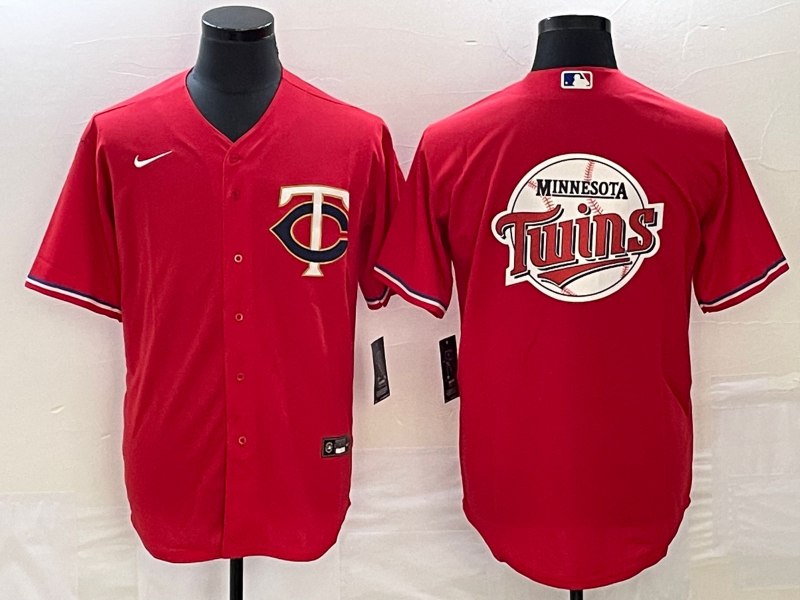 Men's Minnesota Twins Red Alternate Team Jersey