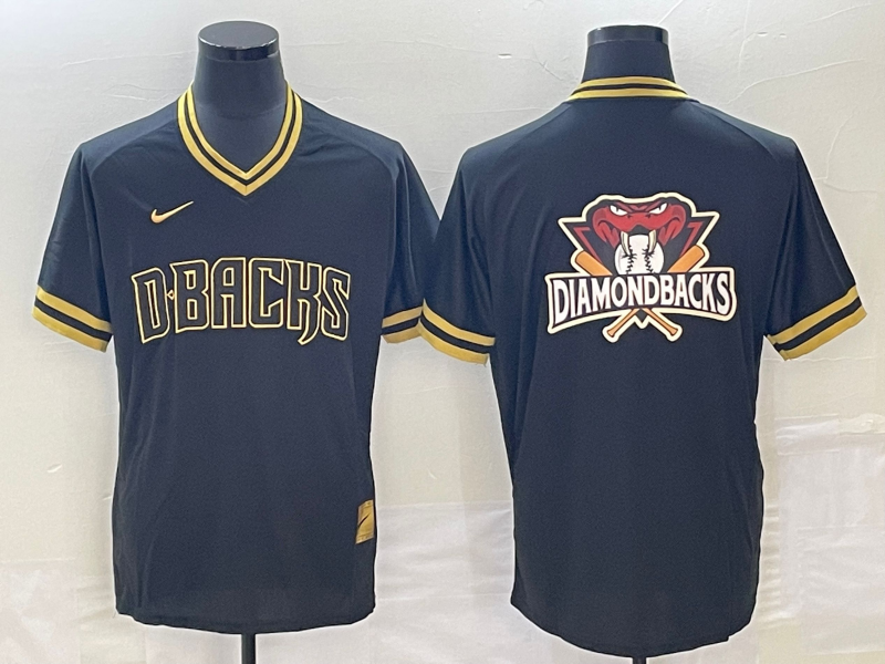 Men's Arizona Diamondbacks Black Alternate Team Jersey