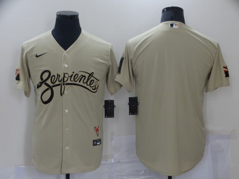 Men's Arizona Diamondbacks Sand City Connect Blank Jersey