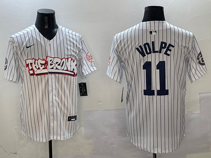 Men's New York Yankees Anthony Volpe White Limited Jersey