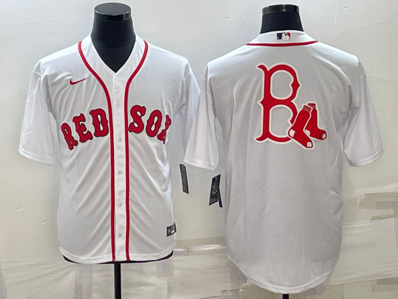 Men's Boston Red Sox White Alternate Jersey