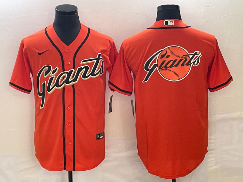 Men's San Francisco Giants Orange Team Jersey