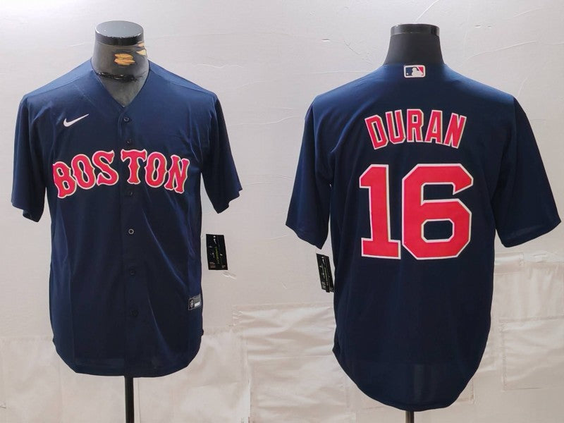 Men's Boston Red Sox Jarren Duran #16 Navy Jersey
