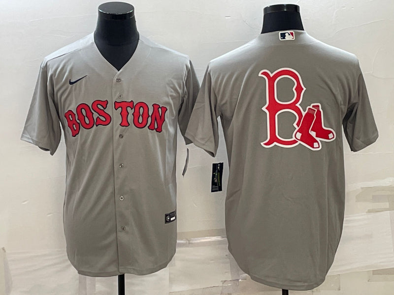 Men's Boston Red Sox Gray Alternate Jersey